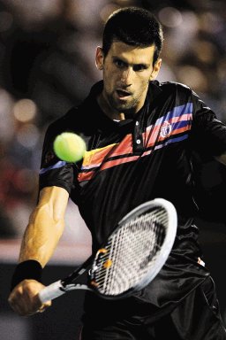 Djokovic sigueimparable. Novak Djokovic enfrentará hoy la semifinal del torneo que se realiza en Canadá. AFP.