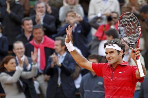 Federer avanza a las semifinales. Roger Federer. Reuters.