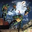 Las tortugas Ninja. ilustraciónDaniel Mora, Xavier Cabrera