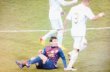  "¡Qué idiota, Pepe!". Pepe se salvó de la roja tras majar a Messi. El portugués es un carnicero del fútbol.EFE.