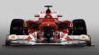 Ferrari presentó su nuevo bólido que se llama F2012. Este es el frente del nuevo Ferrari de Alonso y Massa.Foto: AFP