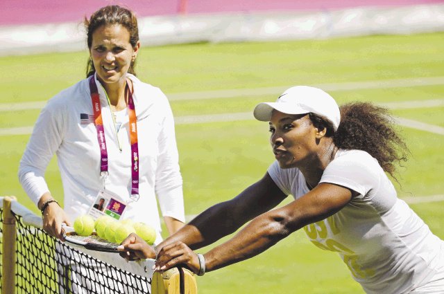  Señores, toca ganar el oro. Serena Williams entrará en acción hoy en las justas.aP.