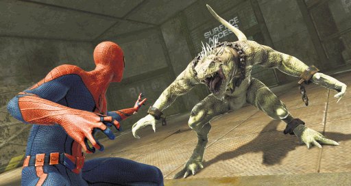 Cómics juegan. The Amazing Spiderman.