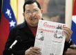  Chávez a quimioterapia. Chávez habla de repensar agenda, pero sin dejar la política. AP.