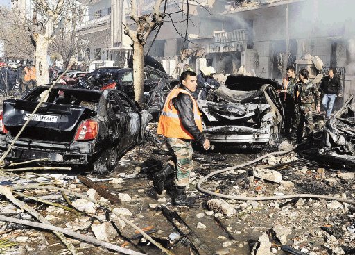  27 mueren en atentados En Damasco, capital de Siria