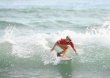 Leilani McGonagle, de 12 años, ganó el Open de Surf. Sin importar la edad, Leilani McGonagle impuso su calidad en las olas.Fotos: Esteban Dato