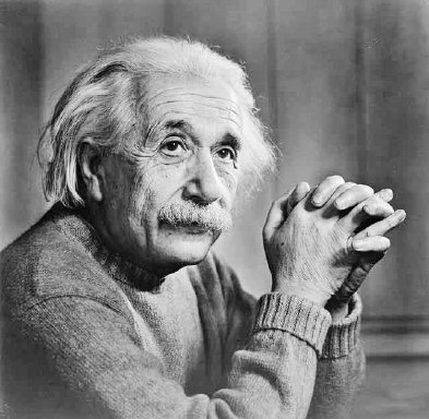 Albert Einstein. Nació el 14 de marzo de 1879 en el seno de una familia judía y murió en 1995.