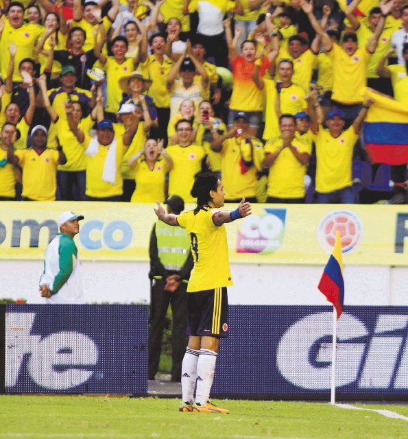 Tras goles de Falcao, Chelsea da luz verde para su fichaje. Los goles del colombiano tentaron al multimillonario Abramovich. Foto: GDA.