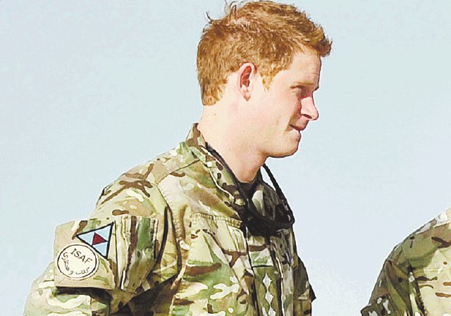 Enrique vuelve a Afganistán. El príncipe Harry. AFP.