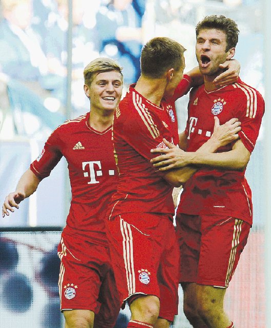  Bayern está intratable. Bayern Munich está de líder invicto en Alemania.AFP.