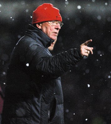 Alex Ferguson, entrenador del Man U. AP