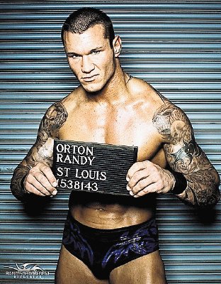 &#x201C;El asesino de leyendas&#x201D; Randy Orton es el principal rival de la s&#x00FA;perestrella y actor John Cena. De Internet.