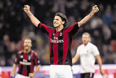 Ibrahimovic pasa por un buen momento con el Milan. 