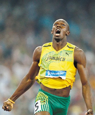Bolt decidi&#x00F3; desde agosto no correr m&#x00E1;s en el 2010. Archivo.