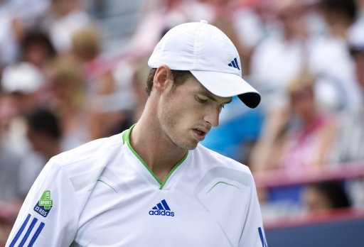 Andy Murray cae en primera ronda del Masters de Montreal. Andy Murray durante el juego. AP.