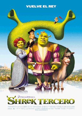Guías de televisión. Shrek Tercero a las 9p.m. por Fox.