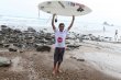 Jason Torres se trae victoria desde Nicaragua. Jason brilló los tres días de la competencia. Cortesía Federación de Surf.