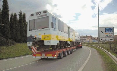 As&#x00ED; ser&#x00E1;n los trenes que brinden el servicio de San Jos&#x00E9; hacia Bel&#x00E9;n. Archivo.