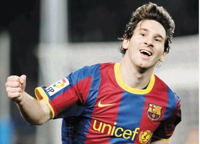 Leo Messi dej&#x00F3; al Barcelona a un paso de las semifinales. EFE