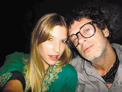 Cerati y su novia