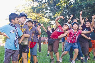 Movimiento de Gu&#x00ED;as y Scouts de Costa Rica. 