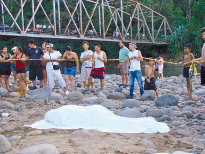 Joven no pudo salir con vida del r&#x00ED;o. Carlos Hern&#x00E1;ndez.