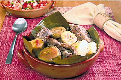 Carne en vaho 