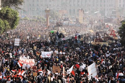 La plaza Tahrir, epicentro de la revuelta. EFE.