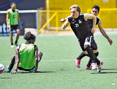 Pedro Mar&#x00ED;n (21) es uno de los dos j&#x00F3;venes que debutar&#x00ED;a en Primera Divisi&#x00F3;n ma&#x00F1;ana ante el Saprissa. Manuel Vega.