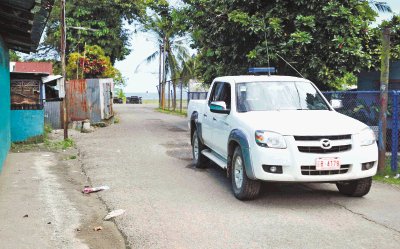 Fuerza P&#x00FA;blica refuerza presencia en Cieneguita. J. Rivera.