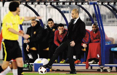 Guardiola coment&#x00F3; que el encuentro ante el Atl&#x00E9;tico es un derbi, una final. AFP.