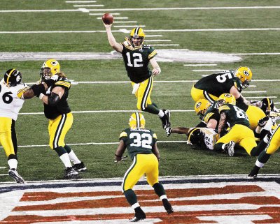 La clave sin duda fue la concentraci&#x00F3;n de los Packers, a quienes no les interfirieron balones. AP