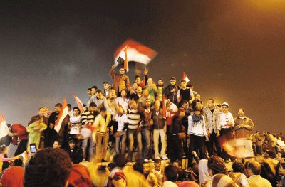 Fueron 18 d&#x00ED;as de protestas crecientes que desataron una crisis pol&#x00ED;tica imposible de solucionar para el r&#x00E9;gimen autoritario de Mubarak. AFP.
