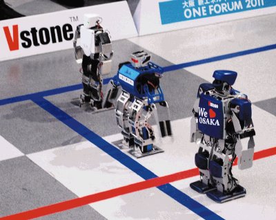 La marat&#x00F3;n de Robots durar&#x00E1; alrededor de tres d&#x00ED;as. AP.