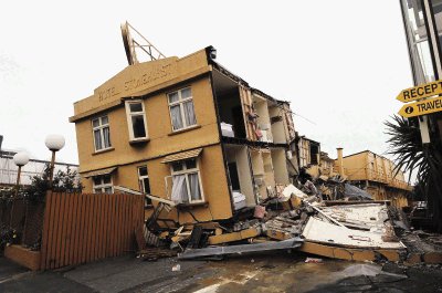 Los edificios quedaron destrozados. EFE.