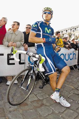  “Lo veremos en escapadas”. Para Amador y su equipo Movistar su principal objetivo en el Tour de Francia será buscar alguna etapa.Movistar.