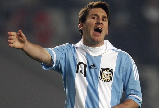 Paciencia a Messi y La Volpe. Lionel Messi. AP