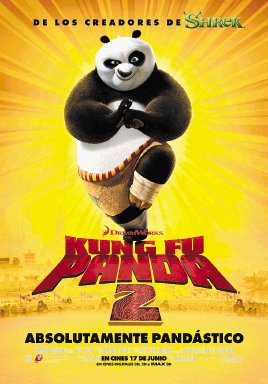 Cartelera de cine. Kung Fu Panda 2.