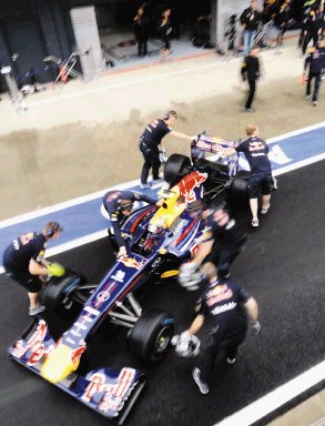  Webber más veloz. El australiano ganó Silverstone en el 2010.Reuters.