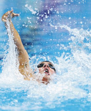 Lochte suma cuarto oro. Es la nueva estrella.AFP.