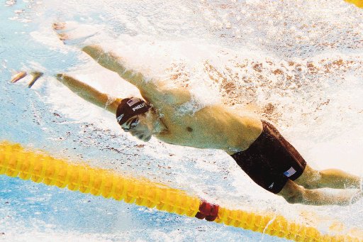  El gran Phelps retorna al trono. Phelps volvió a demostrar que en mariposa nadie lo agarra.AFP