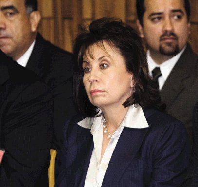  Nuevo rechazo. Sandra Torres era esposa del presidente Álvaro Colom. AP.