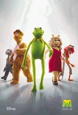 Los Muppets. 120 diferentes países han disfrutado de estos muñecos y 253 millones de teleespectadores lograron atrapar. Web.