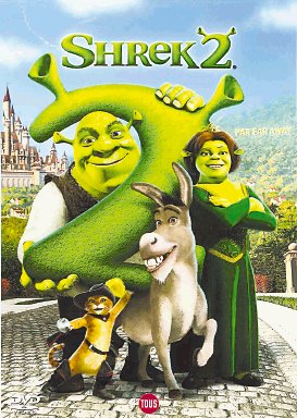 Guías de televisión. Sherk 2. Shrek y la princesa Fiona regresan de su luna de miel, los padres de ella los invitan a visitar el reino de Muy Muy Lejano.