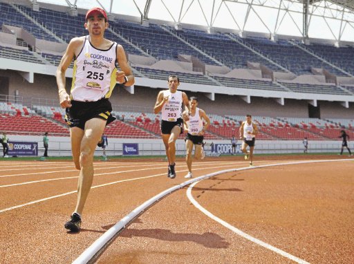  A correr por la  dorada  Centroamericano de Atletismo