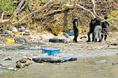 La Polic&#x00ED;a en la Isla Jesucita. Un caso narco m&#x00E1;s vinculado a carteles mexicanos. Archivo