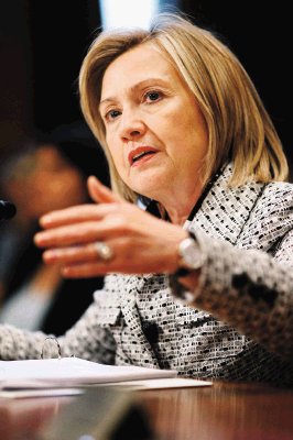 Clinton aboga por fortalecer los sistemas judiciales. AFP.