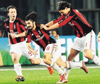 Milan no se deja cazar 