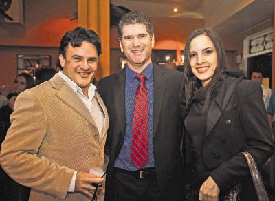 Mario N&#x00E1;jera, Luis Kaver y Johanna Arce. Foto: cortes&#x00ED;a, Randall Rodr&#x00ED;guez