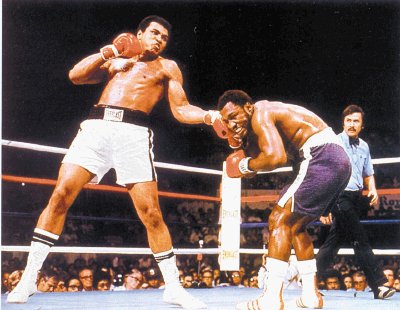 Al&#x00ED; y Frazier protagonizaron una rivalidad legendaria en el mundo box&#x00ED;stico. Archivo